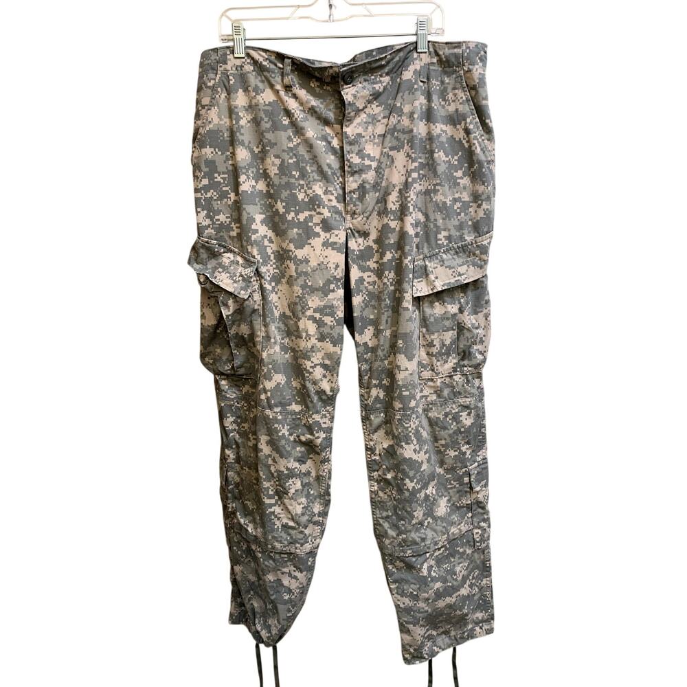USA ARMY ISSUE ACU DIGITAL COMBAT UNIFORM PANTS 50/50 COTTON/NYLON